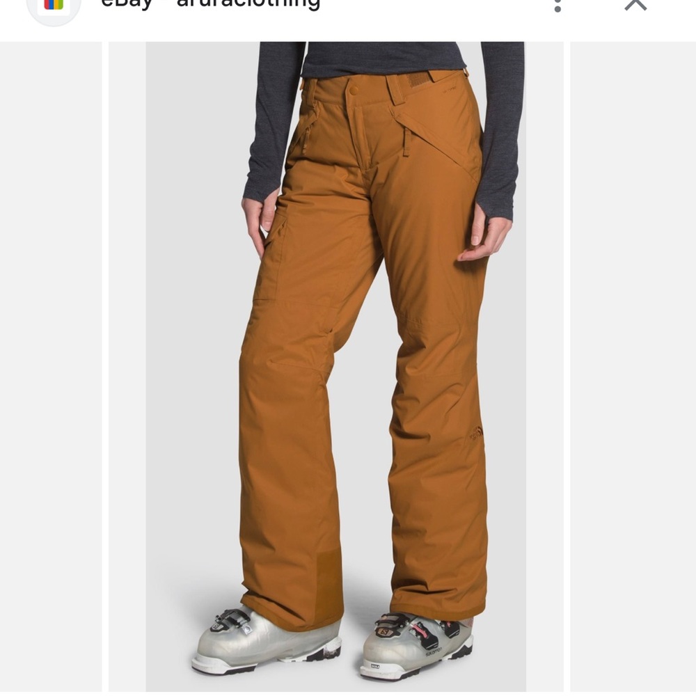 The North Face Women's Brown Ski Snow Pants